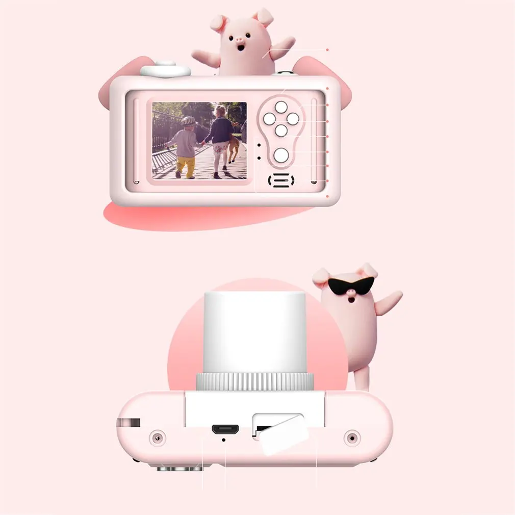 Children Take Photo Camera Full HD 1080P Portable Digital Video Camera 2 Inch LCD Screen Display Children