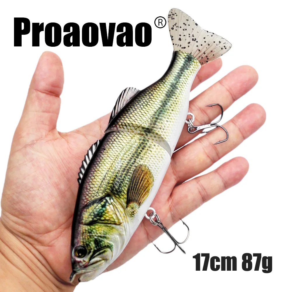 Pike Fishing Lure Multi Joint, Rapala Jointed Fishing Lures