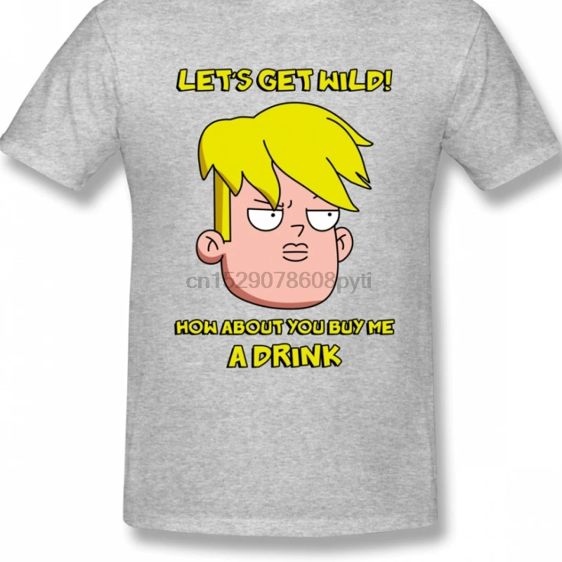 Mooncake Final Space T Shirt Hipster Captain Gary Moxtocuseeo Male Geek Round Neck Homme Tee 100% Cotton |
