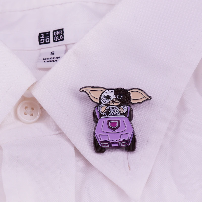 Gizmo Gremlins эмалированная булавка для вождения игрушка Барби брошь автомобиль