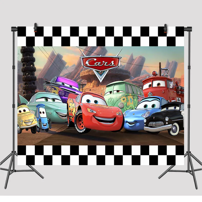 Disney Lightning McQueen Cars Theme Party Supplies Set Theme Kid Birthday Party Decor Family Party Baby Shower Supplies