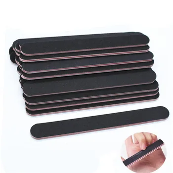 

10Pcs Professional Nail File 100/180 Sanding Polish Buffer Curve Acrylic Nail Art tool Nail Polisher Manicure Tools 20#48