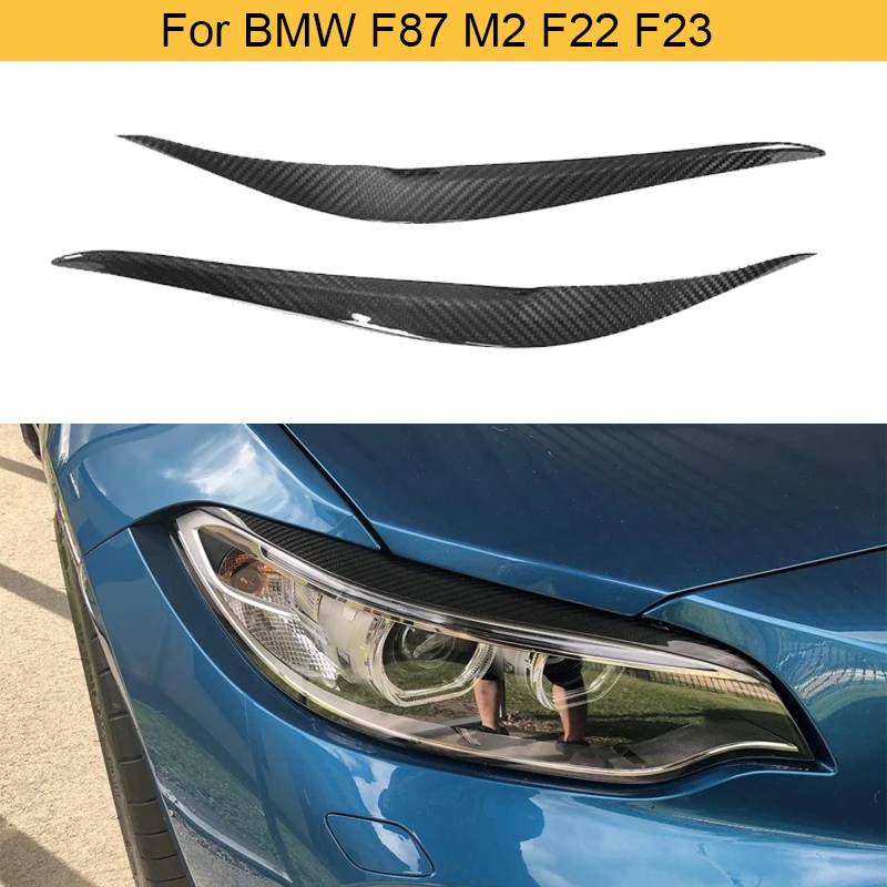 Накладки на передние фары для BMW F87 M2 F22 F23 220i 228i M235i M Sport Coupe 2 Door 2014 - 2018 | Автомобили и
