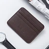 Fashion Women Slim Minimalist Wallet PU Leather Credit Card Holder Short Purse NIN668 ► Photo 3/6