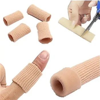 

1Pcs Practical New Fabric Finger Toe Protector Separator Gel Tube Hand Feet Pain Relief Care Foot Care Tools