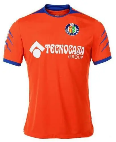 Оранжевый Getafe Беговая футболка дышащая и быстросохнущая 19 20 Getafe рубашка - Цвет: Оранжевый