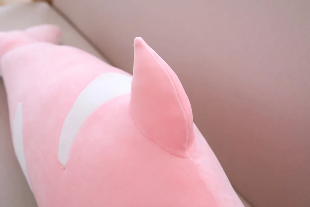 70 см 85 см Kawaii КИТ розовый синий кит мультфильм диван в виде животного кровать Nap подушка кукла для влюбленных детские игрушки