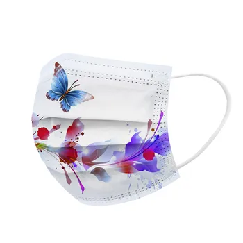 10PCS Adult Butterfly Desechable Protection Three Layer Breathable Face Mask Mondkapjes Wasbaar Маски Для Лица Защитные маска#K
10PCS Adult Butterfly Desechable Protection Three Layer Breathable Face Mask Mondkapjes Wasbaar Маски Для Лица Защитные маска#K