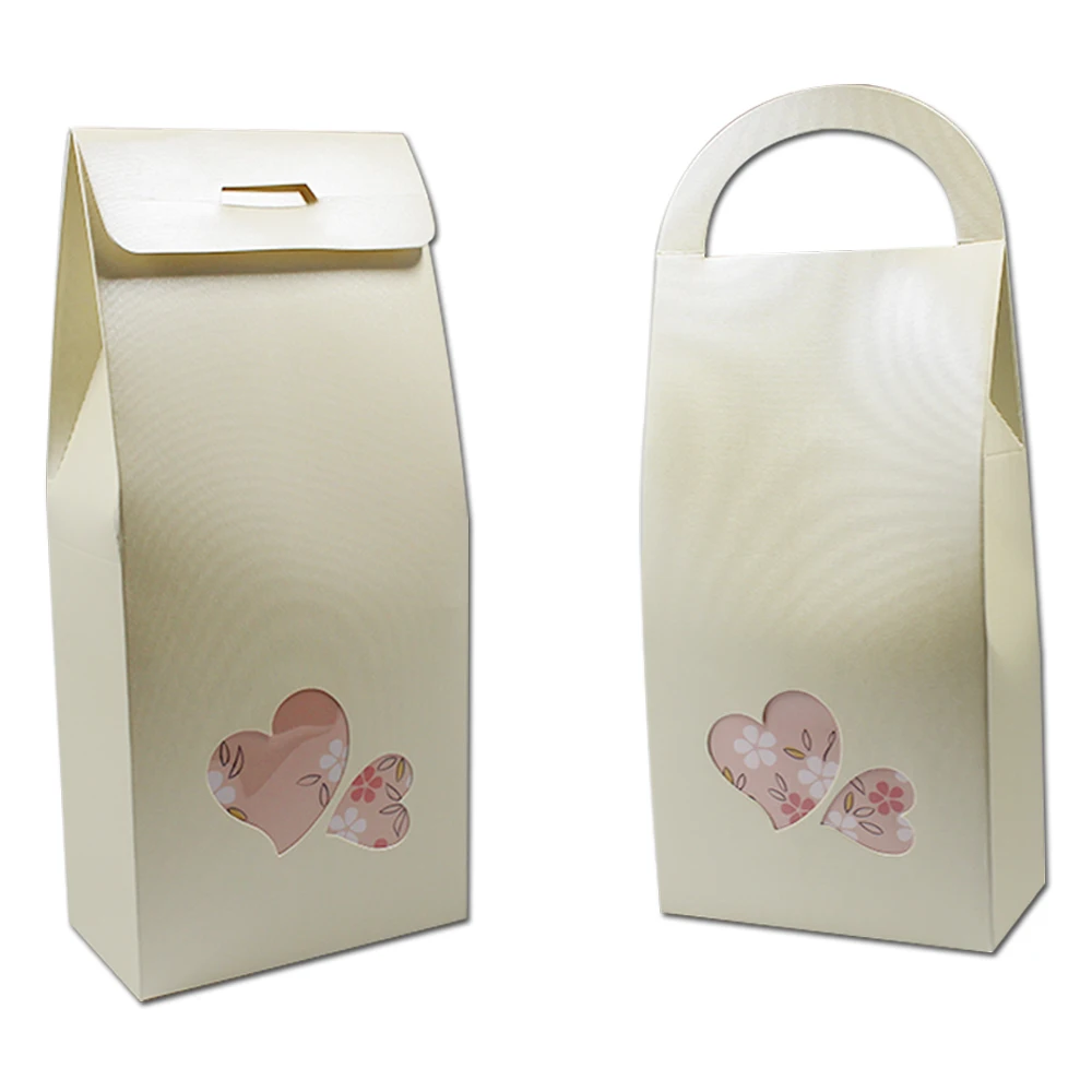 

20pcs/Lot 11*23+5cm Kraft Paper Heart Shape Stand Up Package Box For Chocolate Candy Storage Party Favor Crafts Gift Packagings