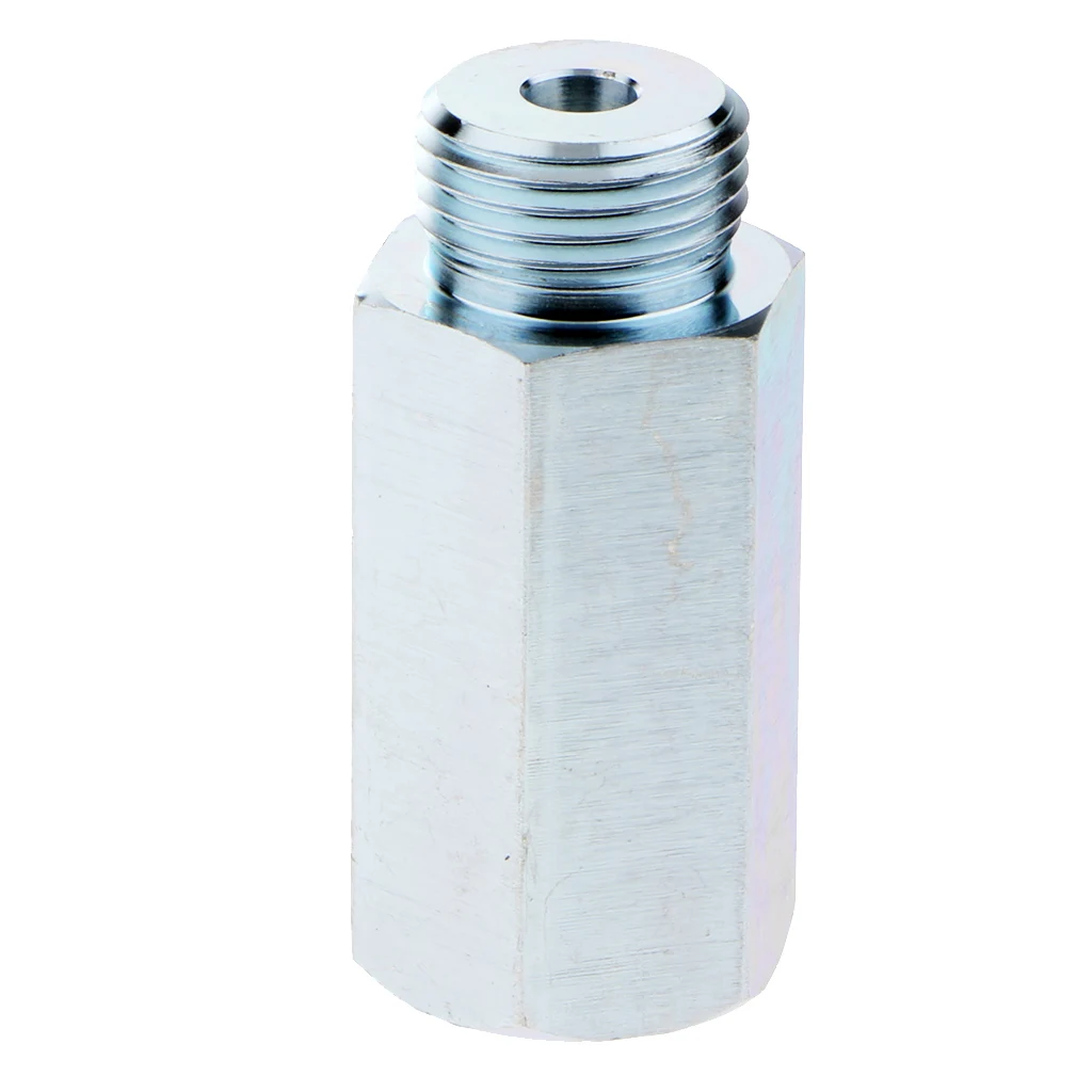 M18x1.5 Stainless Steel Oxygen Sensor Spacer Sensor Bung Adapter 50mm