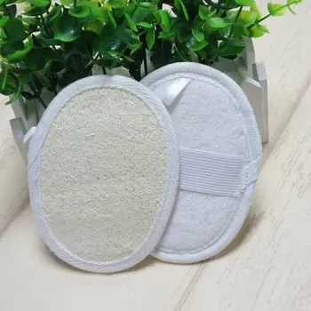 

1Pcs Oval Loofah Bath Sponge Exfoliating Dead Skin Remover Body Scrubber Shower Tool