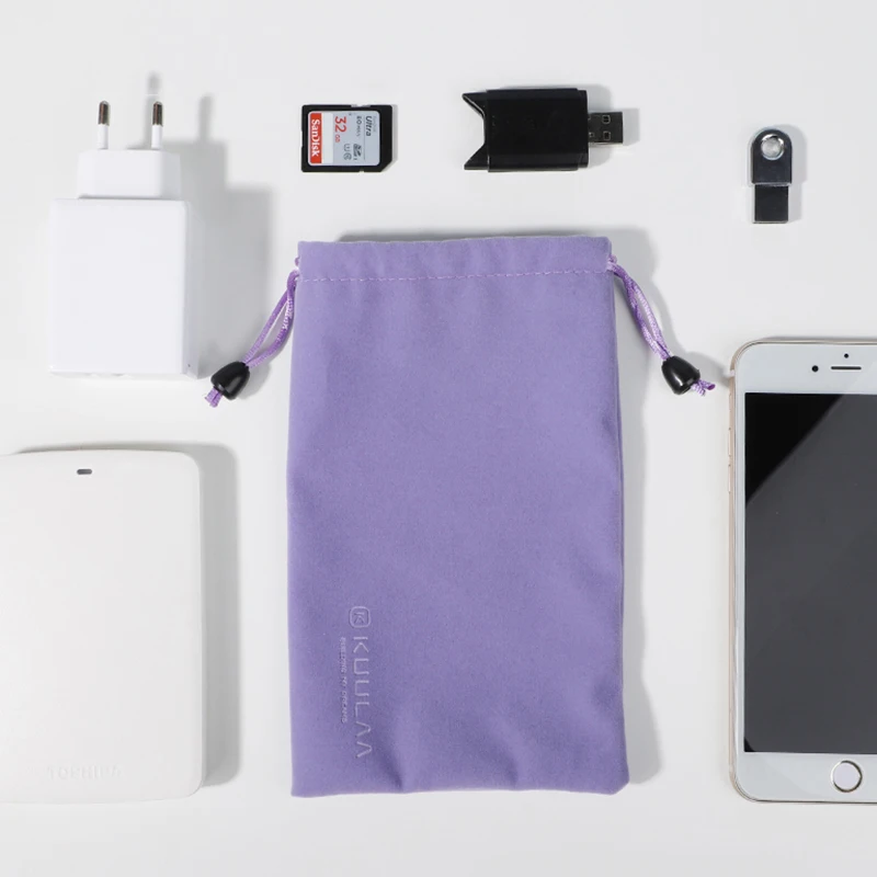 KUULAA Power Bank Case Phone Pouch for iPhone Samsung Xiaomi Huawei Waterproof Powerbank Storage Bag Mobile Phone Accessories power bank case