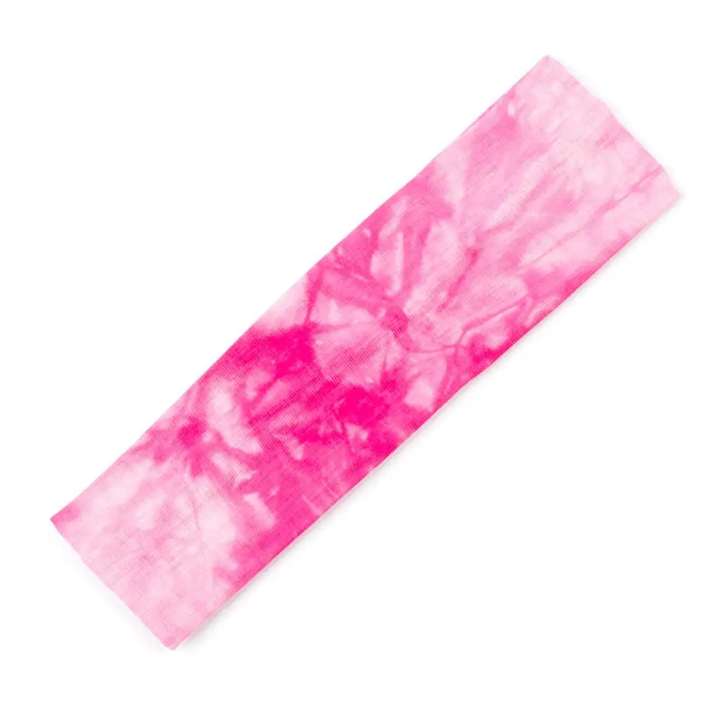 Hot Pink Акция спортивная повязка от пота Sweatband для мужчин и женщин головные повязки для йоги Беговая голова Анти Налобные повязки Спортивная безопасность Лидер продаж - Цвет: Hot Pink
