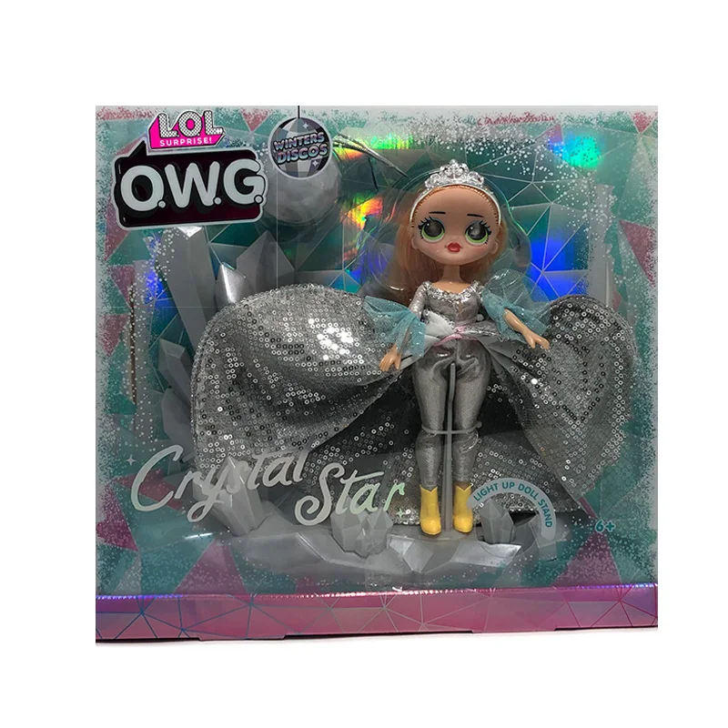 

Original LOL Surprise Dolls O.M.G. Crystal Star L.o.l Dolls Surprise Collector Edition Fashion Dolls Birthday Gifts for Girls