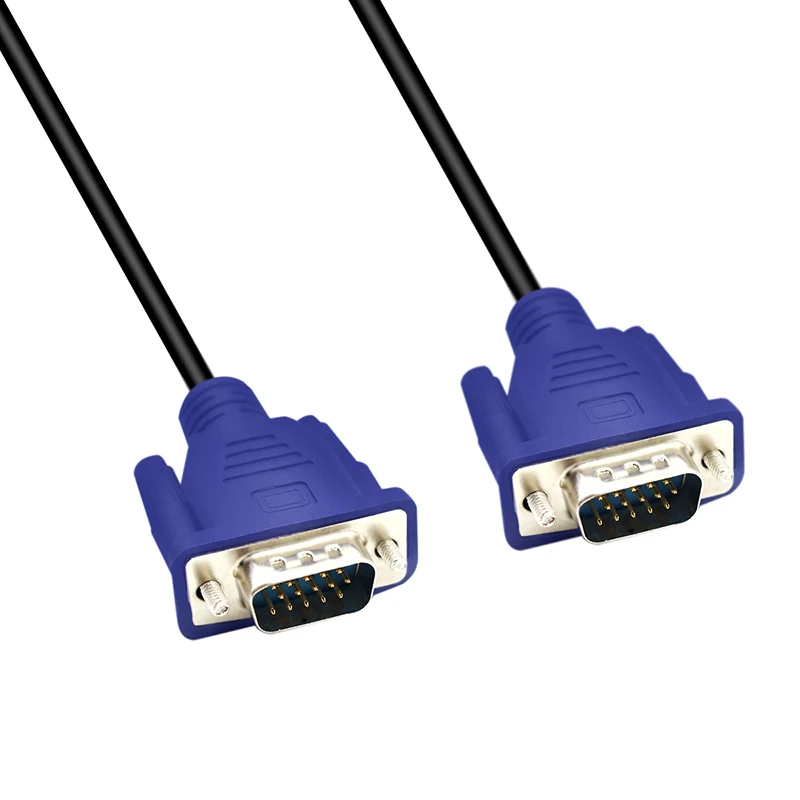 Удлинительный кабель VGA HD 15 контактный разъем штырь кабели 1 5 м проводной провод
