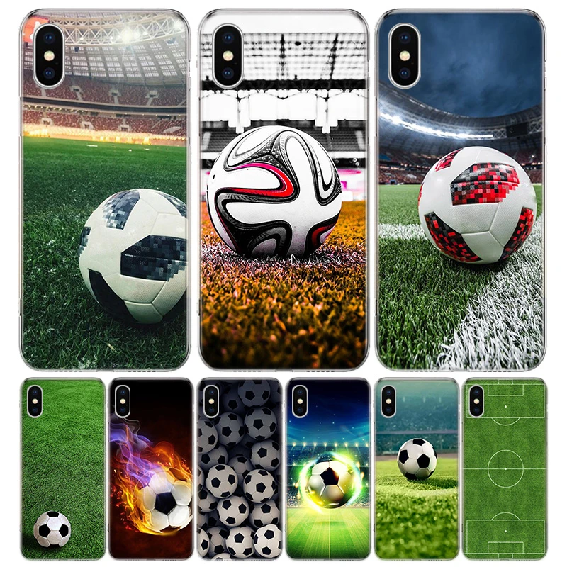 matras Wauw fluctueren Voetbal Voetbal Design Cover Phone Case Voor Iphone 11 14 Pro Max 13 12  Mini 6X8 6S 7 Plus Xs + Xr 5S Se Art Coque Mobiele|Telefoonbumper| -  AliExpress