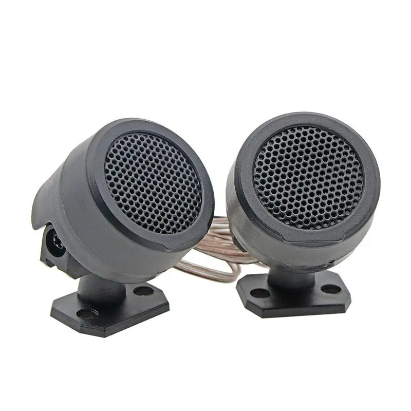 2PCS 500W Pre-Wired Tweeter Speakers Car Audio System Door Auto Audio Music Subwoofer Electronic Modification Loudspeaker