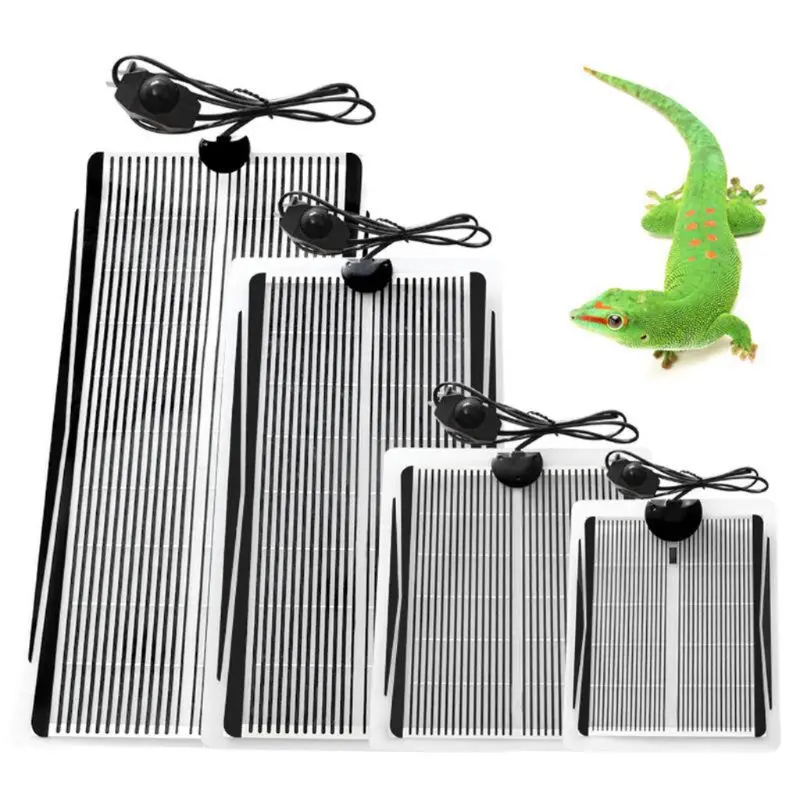 Рептилия тепловой колодки-под нагреватель бака для бака, Террариум тепловой коврик для черепахи