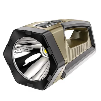 

STY001 Powerful LED Flashlight 1500lm Portable Searchlight Rechargeable Red Light Outdoor Hunting Lantern with Power Indicator