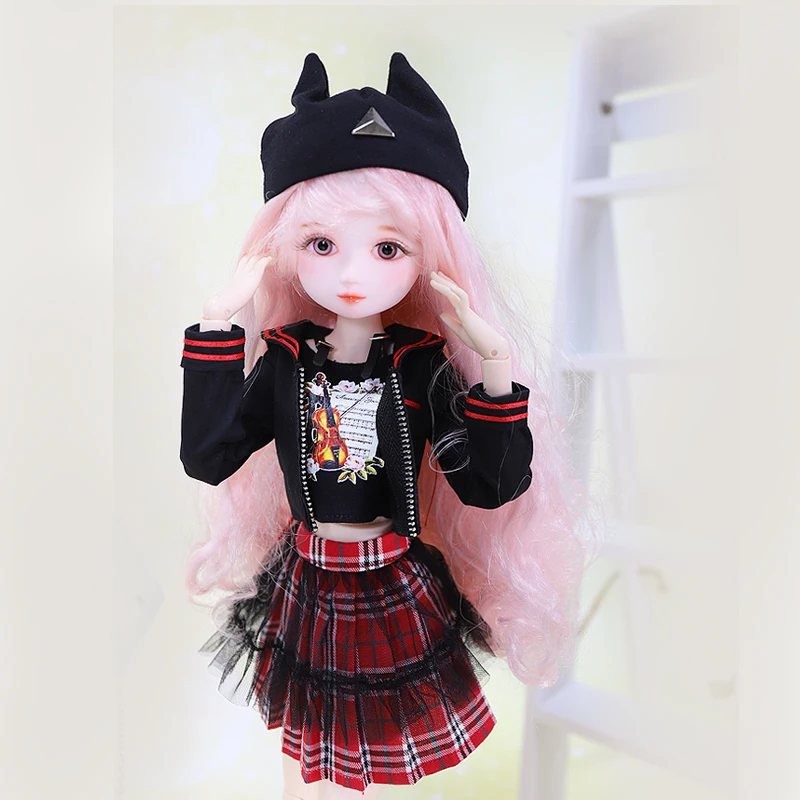 DQ bjd 45 см дневник королева 1/4 голова может быть открыта Детский костюм подарок для