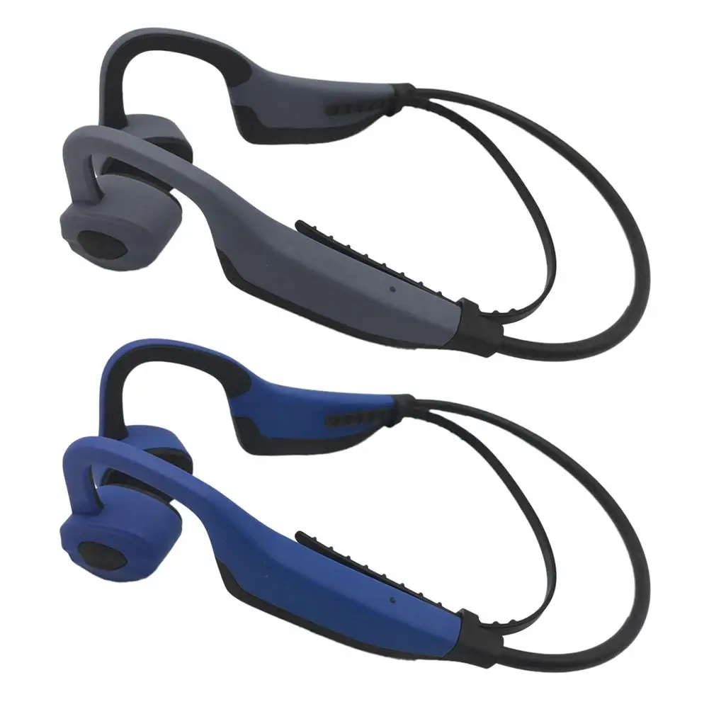 

Bone conduction headset sports wireless Bluetooth 16GB memory storage stereo headset with microphone for running exercise