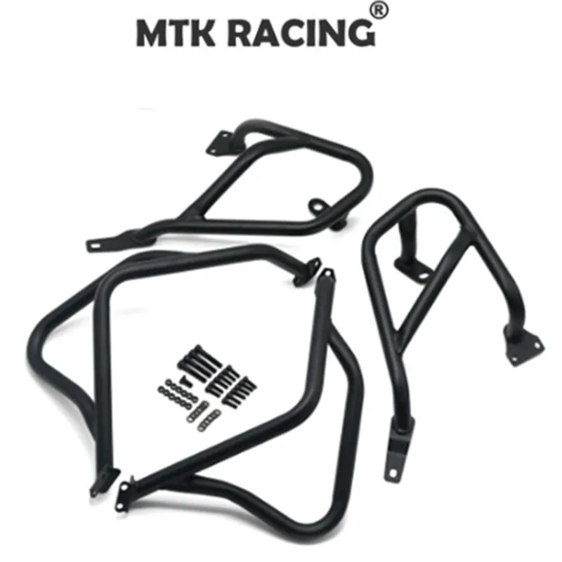 

Motorcycle engine frame bumper protection device collision protection steel for KAWASAKI Versys 650 KLE650 VERSYS 650 15-19
