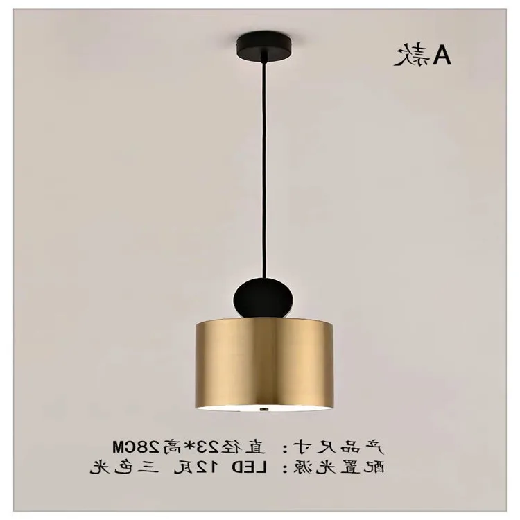 Дизайнерские скандинавские простые деревянные подвесные светильники Led