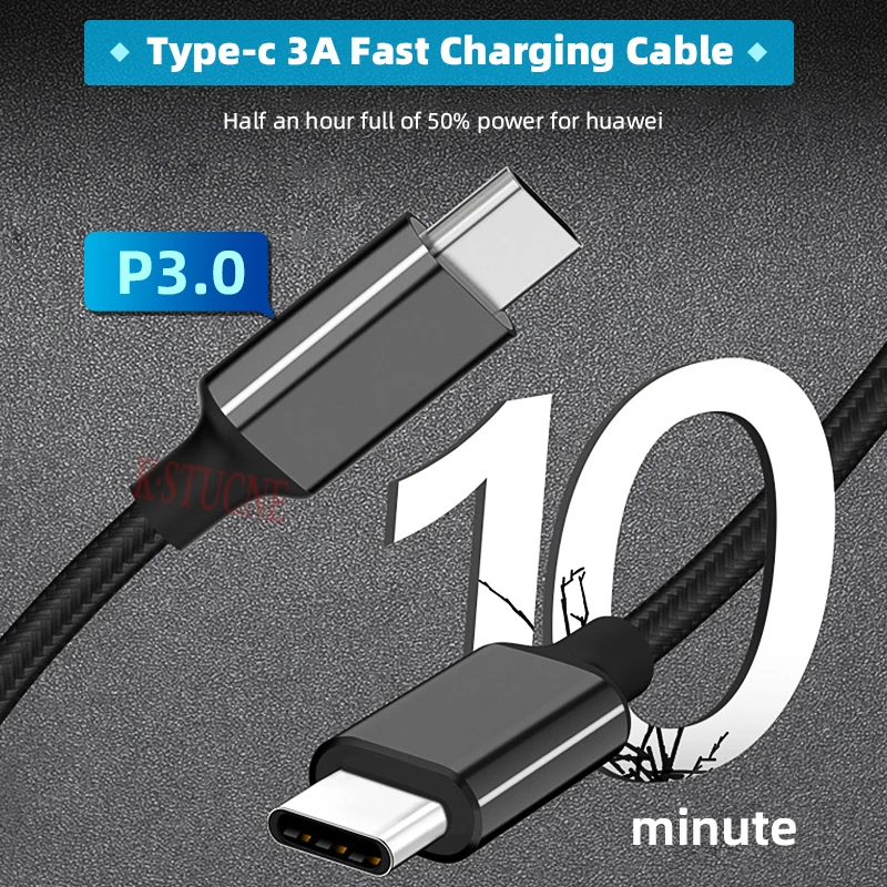 Usb type-C-usb type-C кабель для samsung Galaxy S9 Plus 60 Вт PD Быстрая зарядка usb type-C кабель для передачи данных для Macbook USB шнур