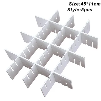 

Adjustable Wardrobe Drawer Divider Storage Clapboard For Household Necessities Storage Organizer Space-Saving Tools
