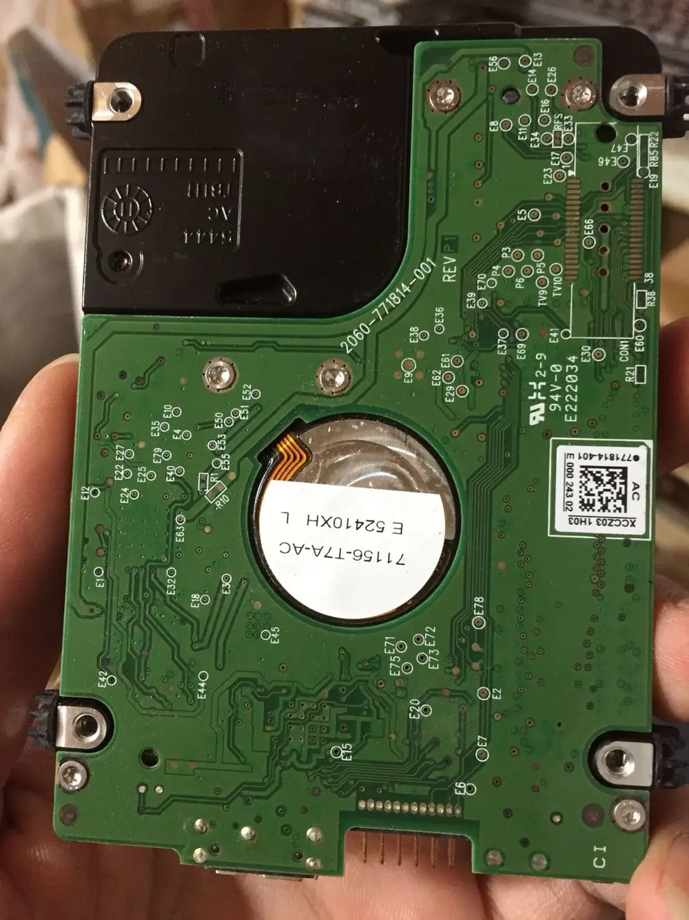 2060-771814-001 REV P1 2.5 WD / notebook hard disk circuit board PCB 2060-771814-001 REV P1 2.5
2060-771814-001 REV P1 2.5 WD / notebook hard disk circuit board PCB 2060-771814-001 REV P1 2.5