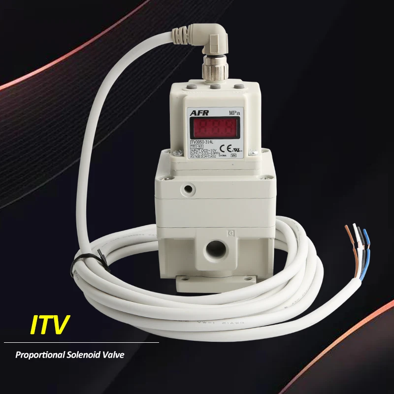

Proportional solenoid valve ITV1010 New Electronic Vacuum Regulator Pneumatic Regulator ITV1030 ITV1050 Proportional valve