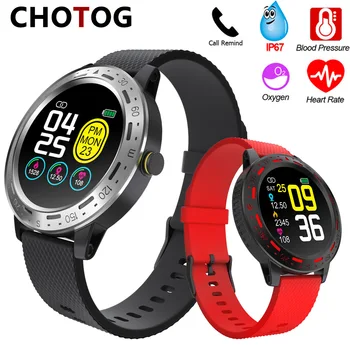 

Smart Watch Blood Pressure Measurement Sport Smartwatch Waterproof Heart Rate Oxygen Monitor WhatsApp Reminder For Men Women