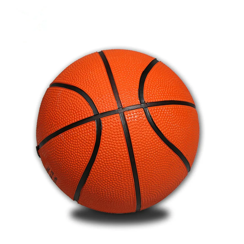 Портативный Забавный баскетбольный мини желтый баскетбольный резиновый тренировочный маленький размер для внутреннего мини баскетбольного мяча спортивная игра A1030