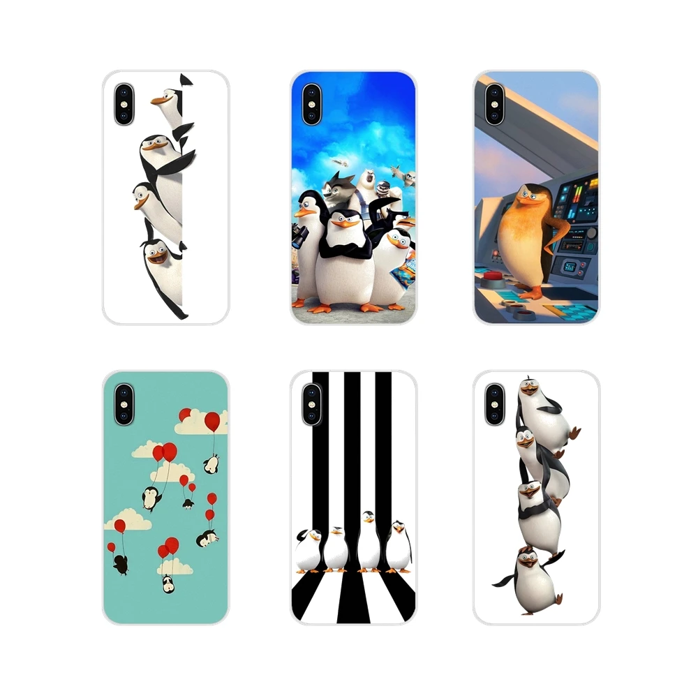For Huawei Nova 2 3 2i 3i Y6 Y7 Y9 Prime Pro GR3 GR5 2017 2018 2019 Y5II Y6II Penguins of Madagascar Movie Silicone Phone Covers | Мобильные