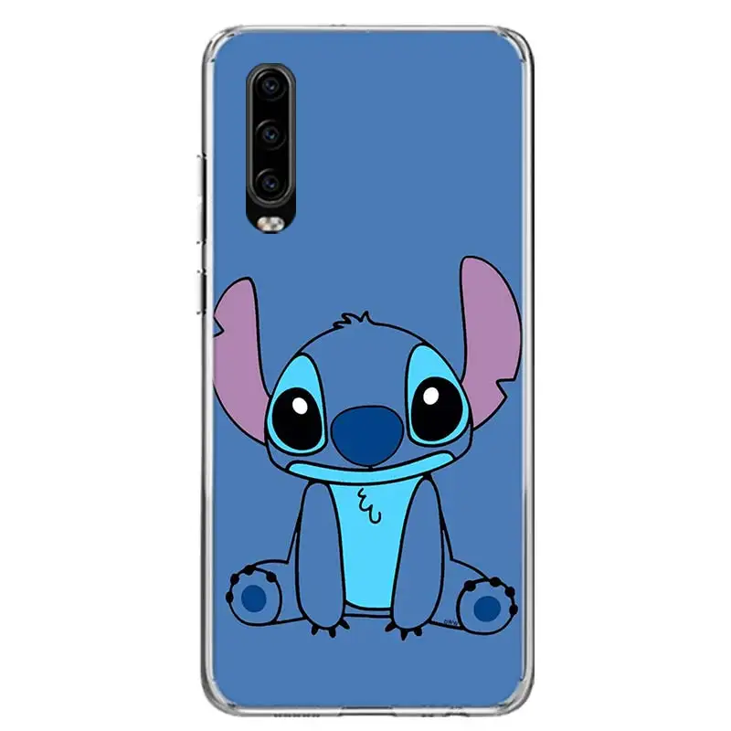 Stitchs Синий чехол для телефона huawei P30 P20 mate 30 20 10 Pro P10 Lite P Smart Z+ Coque Shell Capa