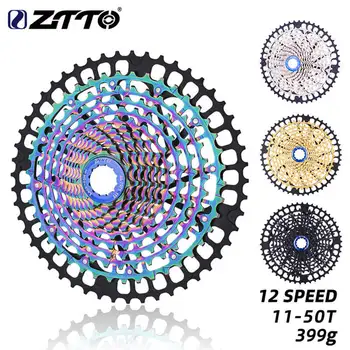 

ZTTO MTB Bike 12 speed Cassette 11-50T 12v k7 Mountain Bicycle Freewhwwl ultralight Steel 12s 11-46T Sprocket HG ultimate
