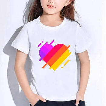 

Hot Kids Likee Clothing Toddler Girl Tops LIKEE T Shirt Boys Girls Teenagers School T-shirts Casual Students Costume tee top