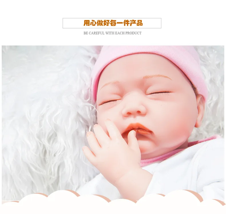 Obe Reborn Baby Doll модель Младенческая горячая Распродажа рекомендуется 55 см