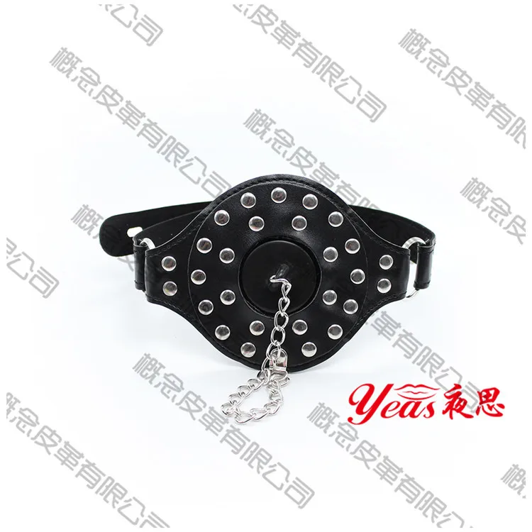 Silica Gel Solid Magenta Ball Gag Lock Adult Products Sex Toys Toy Mouth Ball Female Couples Health Products Wholesale