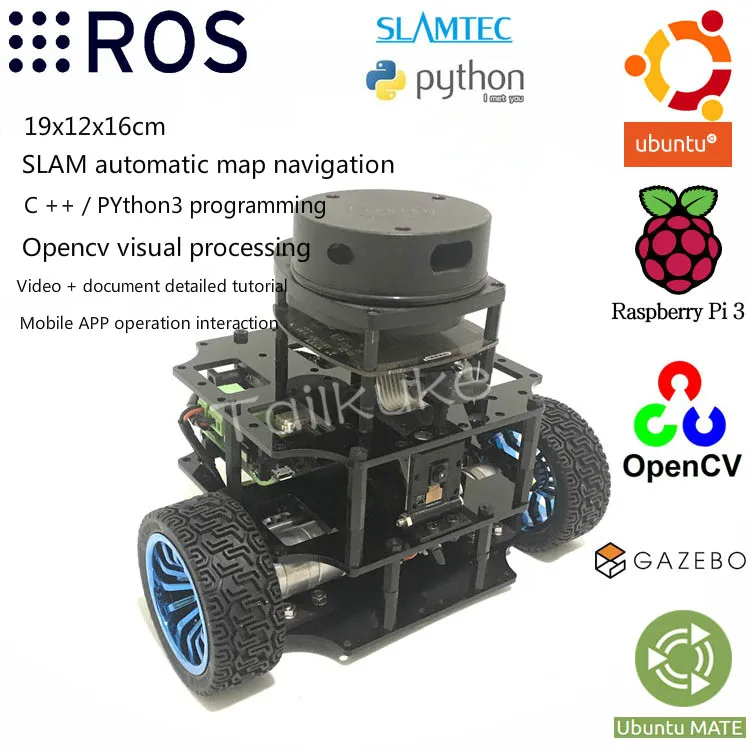 Робот ROS Smart Car SLAM Обучающий набор для разработки карты навигации супер Turtlebot3 |