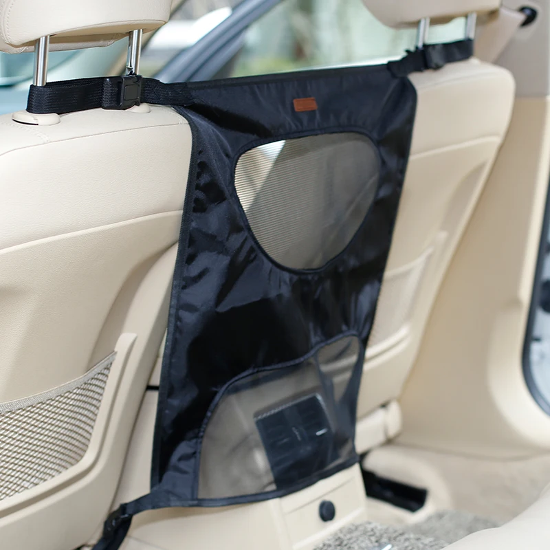 3 цвета авто заднее сиденье Домашние животные барьер Новый однотонный цвет