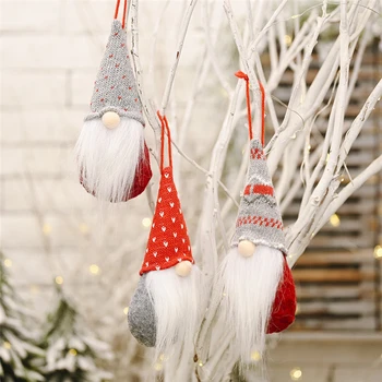 

Creative Doll Pendants Christmas Tree Decoration Hanging Ornaments Crafts Gifts Xmas New Year Party Wedding Home Decor 63095