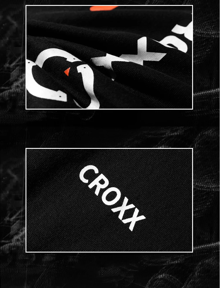 The croxx Men's cotton  t-shirt TCX18-21 loose techwear aesthetic streetwear ninjawear