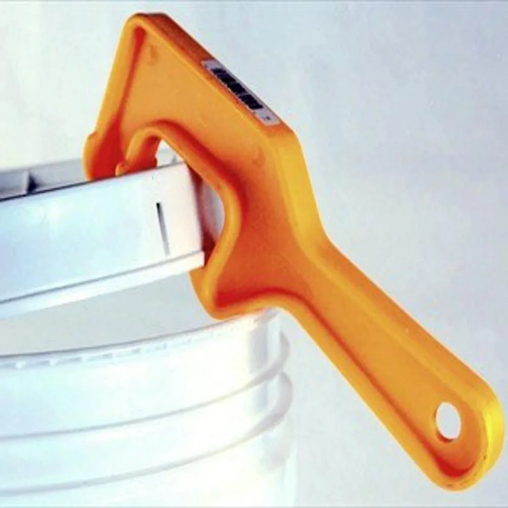 1 шт. ABS пластиковое ведро галлонов Pail крышка бочки может отверстие консервного ножа инструмент для домашнего офиса Высокое качество открывалка vinho CD