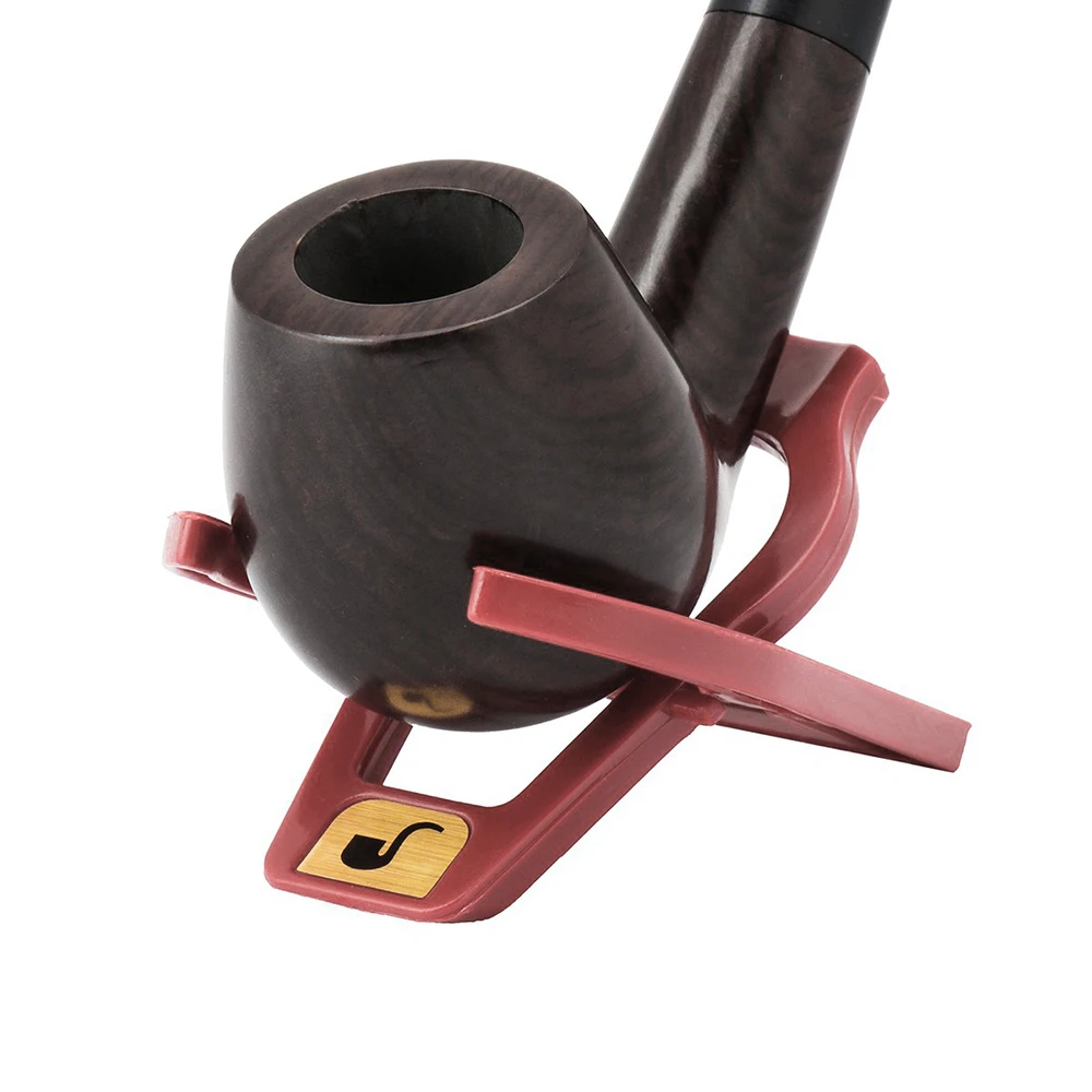 Tobacco Pipe Stand Rack Holder Foldable Light Weight Single Pipe Plastic Smoking Cigar Stand Smoking Tool Accessories tobacco pipe