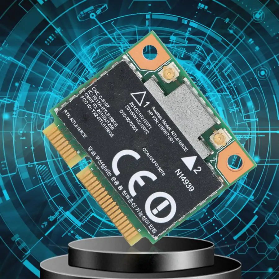 Беспроводной сетевой адаптер с интерфейсом MINI PCI-E 2,4G 150 Мбит/с Универсальный для hp 430 635 G4 G6 DV7 беспроводной сетевой адаптер