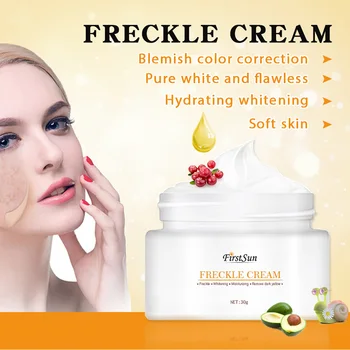 

New Facial Freckles Removal Cream Moisturizing Lighten Melanin Brighten Skin Color Face Whitening Cream Good Use Y1