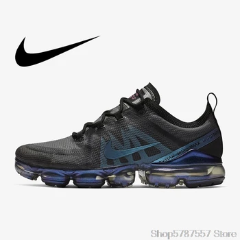 

Original Authentic Nike Air VaporMax 2019 Mens Running Shoes Breathable Outdoor Sneakers Athletic Designer Footwear AR6631-001