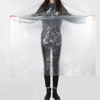 

50pcs Disposable Hairdressing Cape Salon Barber Hair Cutting Trimmer Gown Apron X7JA