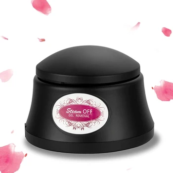 

Steam Degumming Machine Portable Electric Nail Steamer with Cuticle Pusher Tool for Gel Polishing Acrylic- EU Plug